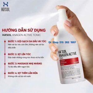 Xịt Tóc Tonic Ha'Sol - 100ml