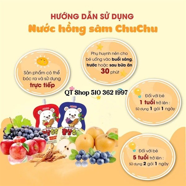LIMIT 3 - Kids - Chuchu Xanh 10 ea - BỎ HỘP - exp 2027.05