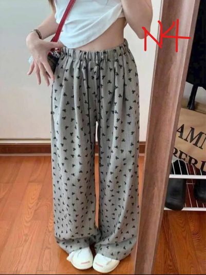 Quần thun họa tiết - size M