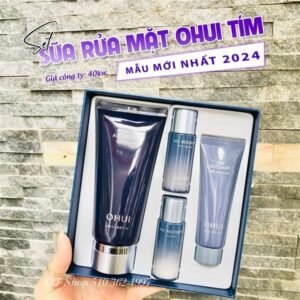OHUI - SRM Sữa Rửa Mặt Ohui Tím Age Recovery Soft Amino Foam - 40$