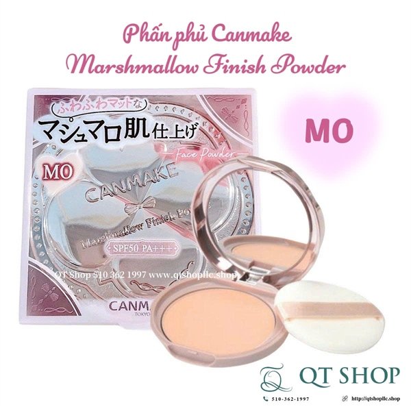 efbf5b344c794a4ea1d75a8e73ef0f3f Phấn Phủ CANMAKE Marshmallow Finish Powder SPF50/PA+++ - Màu MO