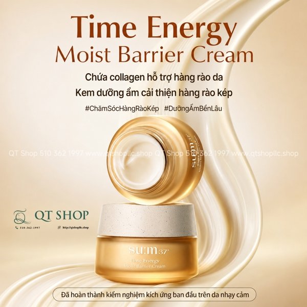 SUM37 - Kem Dưỡng Moist Barrier Cream 25ml - EXP 202805