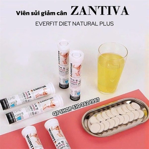 f162c9f6cf0843d59ced16e9dfa235cc Sủi Giảm Cân Zantiva - EXP 202806