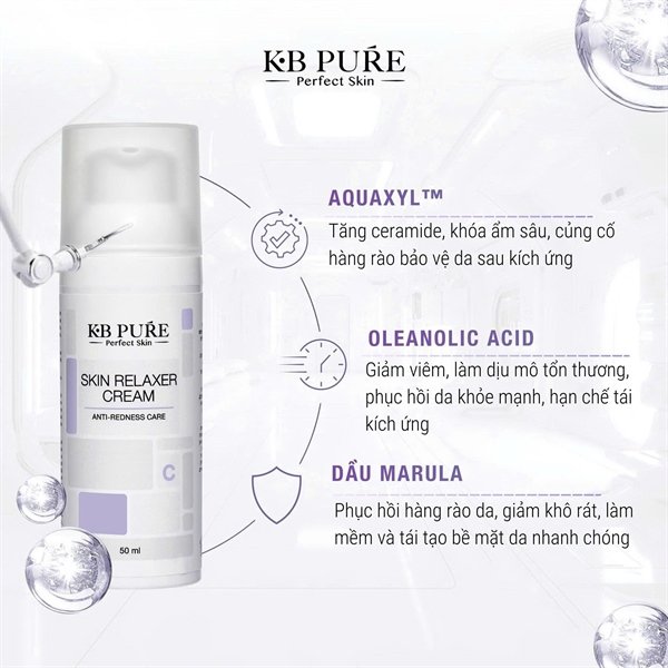 KB Pure - Kem Phục Hồi Skin Relaxer Cream 50ml - EXP 202811