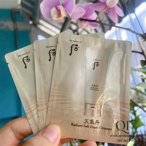 WHOO - Sample SRM Hoa Hiên Dạng Kem - 120 gói x 2ml