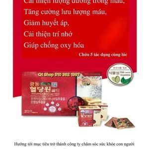 Thuốc Tiểu Đường Kwangdong - 7 hộp nhỏ- KO CÓ HỘP LỚN bên ngoài