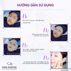 Pharmesthetics CONAPIDIL CEMENSHEET: Mask Định Vị xanh Mặt Nạ Thải Độc & Phục Hồi - 1ea