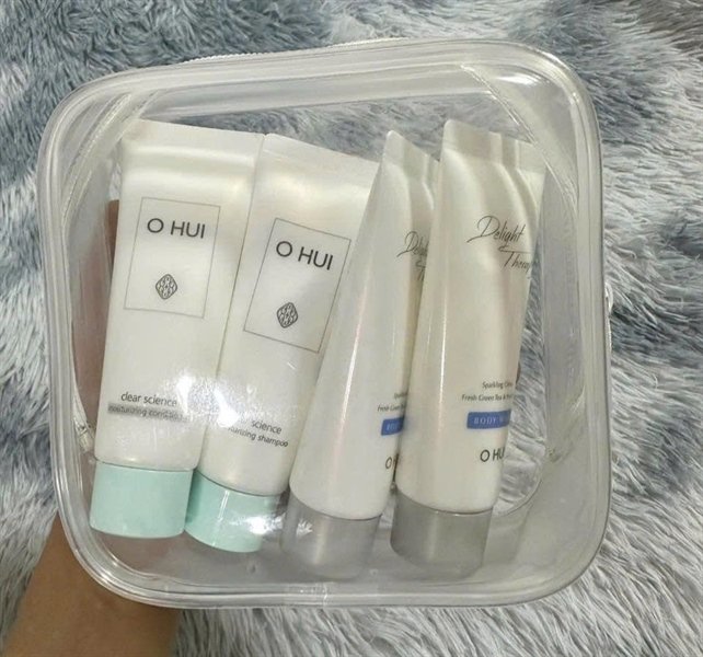 Set Travel Gội Xả Tắm OHUI