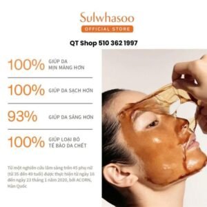 Set 3 Mask Sulwhasoo - Lột - Ngủ - TDC Bạch Sâm - EXP 202807
