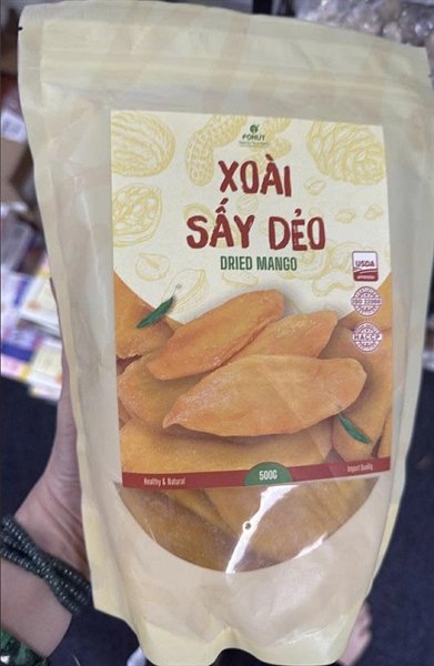 Xoài Sấy Dẻo 500gr
