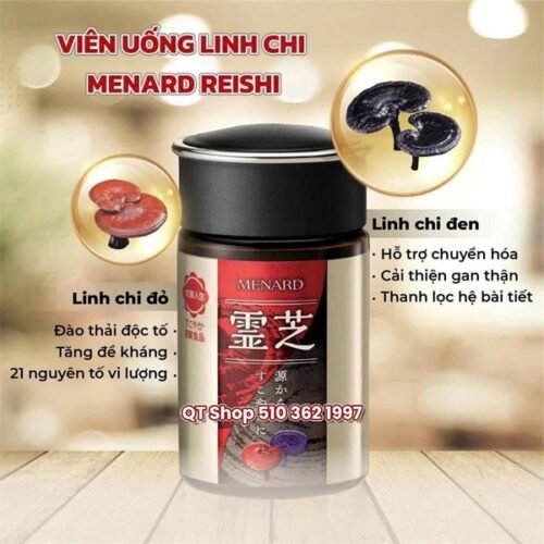 NONE - Nấm Linh Chi Menard - 100 Viên - Japan - EXP 20270327