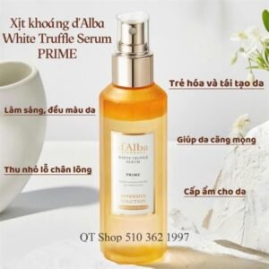 Mist Xịt Khoáng Bơ d'Alba White Truffle Prime Exo Serum - 100ml - EXP 20280930