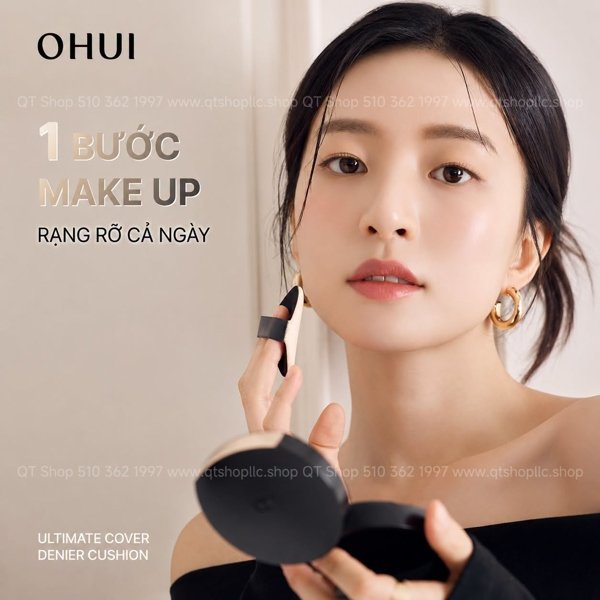 OHUI - Cushion OHUI Đen Ultimate Cover Denier Cushion - Tông #23 - 1 hộp + 1 lõi refill