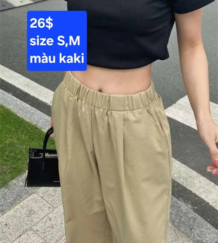 f654093e975a465dbde982670dd032b2 Quần mài kaki - size M