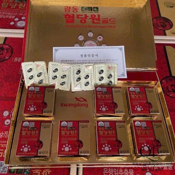 Thuốc Tiểu Đường Kwangdong - 7 hộp nhỏ- KO CÓ HỘP LỚN bên ngoài
