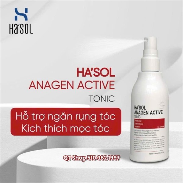 Xịt Tóc Tonic Ha'Sol - 100ml