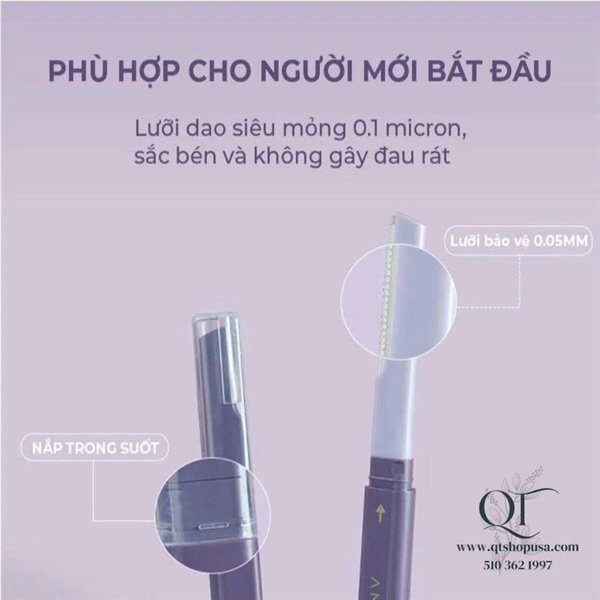 Dao Tỉa Lông Mày 2 đầu Amortals