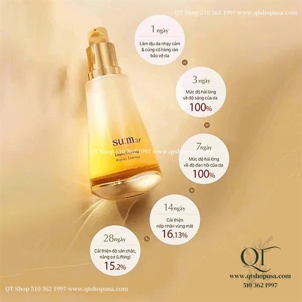 f99df8d9a8f54905a02957335b798c9c SUM37 - Set Tinh Chất Vàng Sum Losec Summa 8 in 1 - 100ml tặng kèm Mini 3 sp