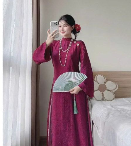 Áo dài tím