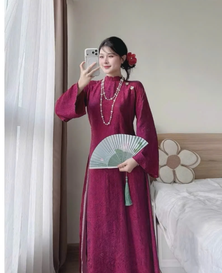 Áo dài tím