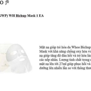 THE WHOO BICHUP - Mask Bichop Ultimate Recovery Youth Serum Mask - Hàng Store - Set 10 each