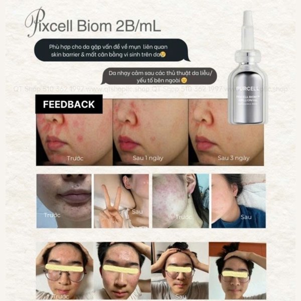 PURCELL - Tinh Chất Men Vi Sinh Pixcell Biom 2 Billion/mL - 30ml