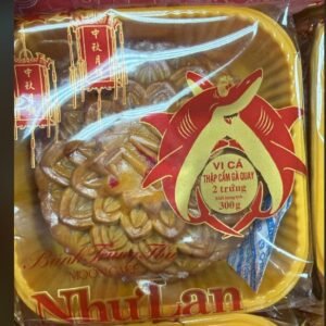@Bánh Trung Thu - 1 Cái - Vi Cá Thập Cẩm Gà Quay - 2 trứng - 300gr - Exp 2026.09.30