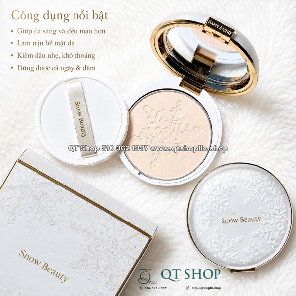 Phấn Phủ Shiseido Snow Beauty Brightening Skincare Powder 2026 - Japan