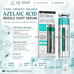 DR.ONCE - Tinh Chất Vi Kim Azelaic Acid Needle Shot Serum ( Màu Xanh) - 50ml