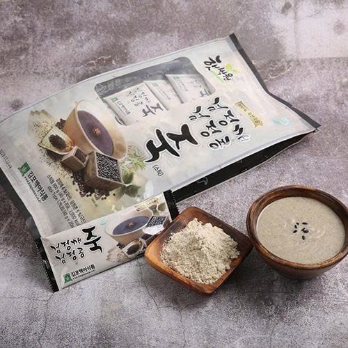 Cháo mè đen và đậu đen Haetsalwon - Bịch 20 gói x 40g - EXP 202710