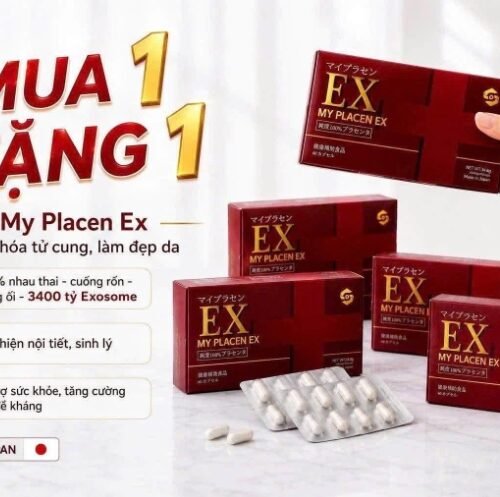 415464afdb4a4c53ba7a92b0d91dce41 @ DEAL 1 TẶNG 1 - Viên Uống Nhau Thai Cuống Rốn My Placen EX - NEW - 60 viên - Japan - EXP 2027.02