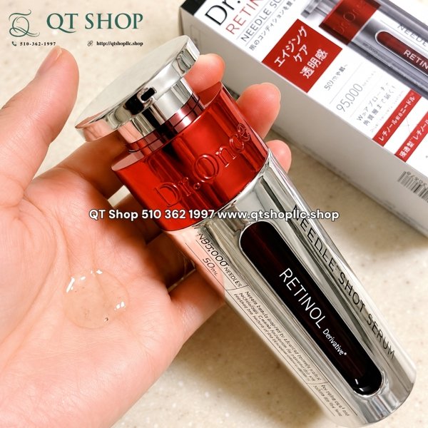 NONE - DR.ONCE - Tinh chất Vi Kim Retinol Derivative Needle Shot Serum (Màu Đỏ) - 50ml