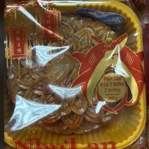 @Bánh trung thu - 1 Cái - Thập cẩm vi cá ít đường - 2 trứng - 300gr - Exp 2026.09.30