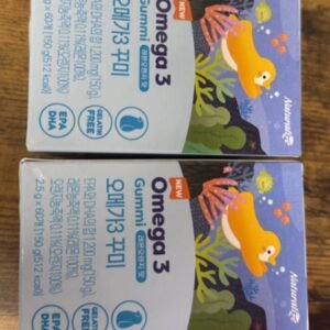 KIDS - Kẹo dẻo Naturalize Omega 3 Gummi Hàn Quốc 60 viên