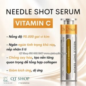 DR.ONCE - Tinh Chất Vi Kim Vitamin C Derivative Needle Shot Serum (Màu Vàng) - 50ml