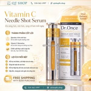 DR.ONCE - Tinh Chất Vi Kim Vitamin C Derivative Needle Shot Serum (Màu Vàng) - 50ml