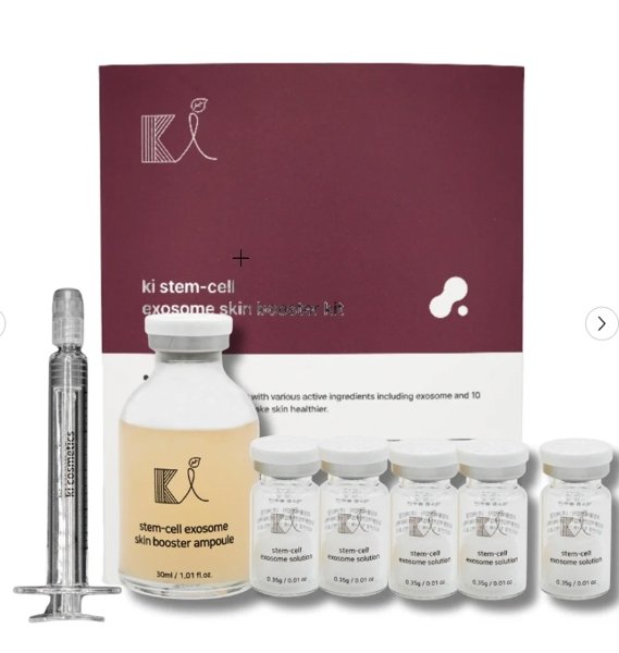 Ki Stem-Cell Exosome Skin Booster Kit (Bộ tế bào gốc đông khô phục hồi da)