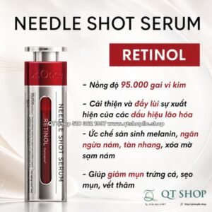 NONE - DR.ONCE - Tinh chất Vi Kim Retinol Derivative Needle Shot Serum (Màu Đỏ) - 50ml