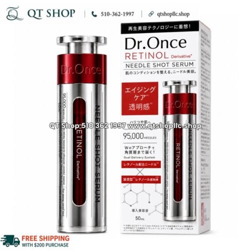 NONE - DR.ONCE - Tinh chất Vi Kim Retinol Derivative Needle Shot Serum (Màu Đỏ) - 50ml