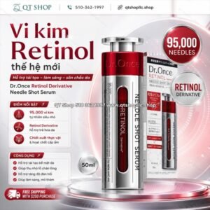 NONE - DR.ONCE - Tinh chất Vi Kim Retinol Derivative Needle Shot Serum (Màu Đỏ) - 50ml