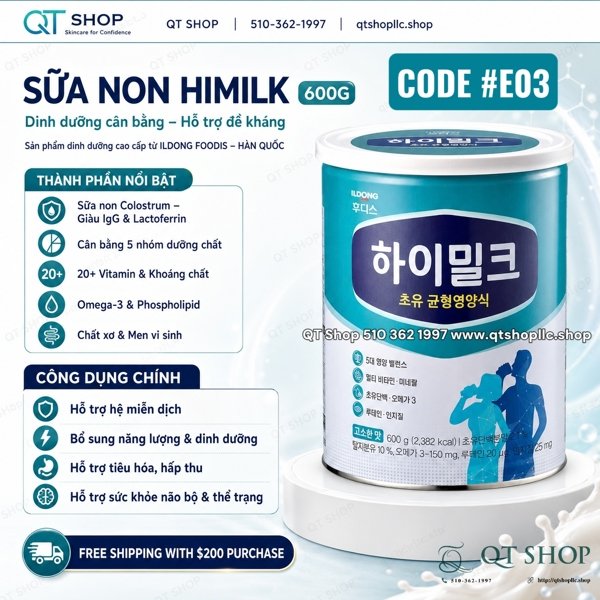 f797afb3b7a94fa086de9342003cd0b9 LIMIT 2 - Sữa Non Dinh Dưỡng Người Lớn ILDONG - 600gr - Màu Xanh Dương - Exp 2027.09