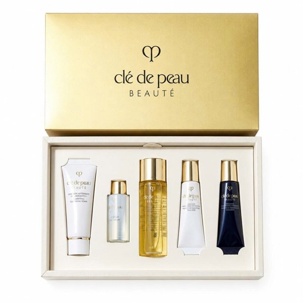 CLE DE PEAU - Set Dưỡng Da Key Radiance Care Mini Set - 5 sản phẩm