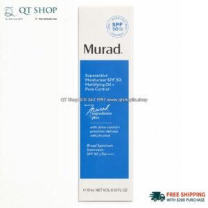 MURAD - KCN Superactive Moisturizer SPF 50 Mattifying Oil + Pore Control - Da Mụn - 10ml