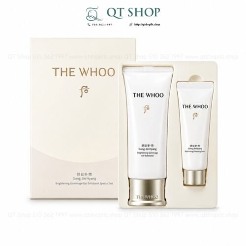 0f21db5a84dc4246b2114eca9b3e56cb THE WHOO - Set TDC Whoo Trắng - 100ml + tặng SRM 40ml - EXP 202904