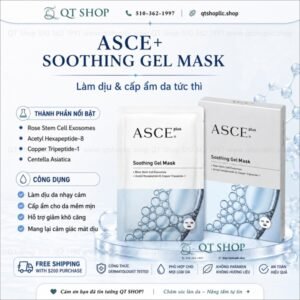Mặt Nạ ASCE plus Soothing Gel Mask - 3ea
