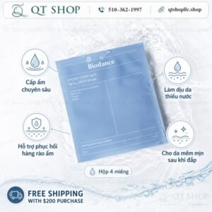 BIODANCE - Mặt Nạ Thạch HYDRO CERA-NOL REAL DEEP MASK - 4ea - XANH DƯƠNG
