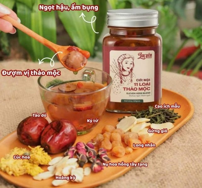 VN - Cốt Mật 11 Loại Thảo Mộc - 650gr