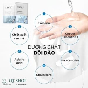 Mặt Nạ ASCE plus Soothing Gel Mask - 3ea