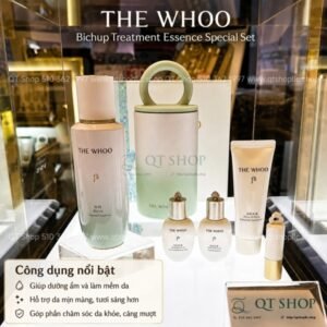 THE WHOO BICHUP - Tinh Chất Khởi Nguồn First Care Bichop 130ml - Màu Xanh + Tặng Ly 460ml (MỚI)