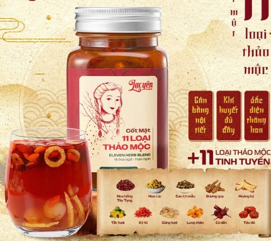 VN - Cốt Mật 11 Loại Thảo Mộc - 650gr
